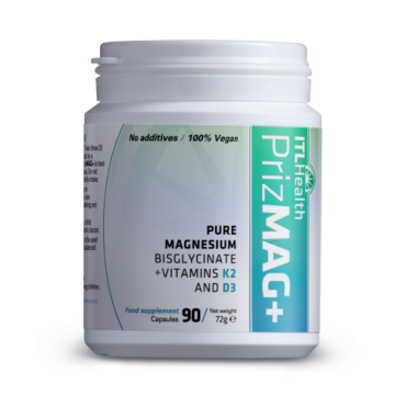 PrizMag Magnesium Bisglycinate + K2 & D3 90 capsules