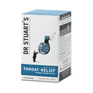 Buy Dr Stuart Throat relief tea